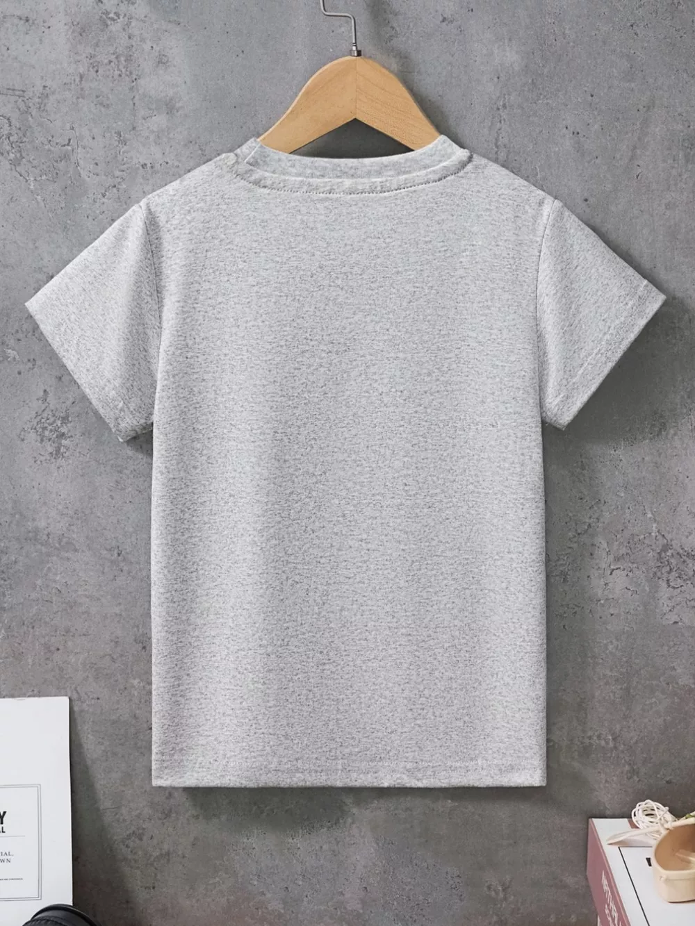 Children's Construction Vehicle Crew Neck Short Sleeve T-Shirt, image 11