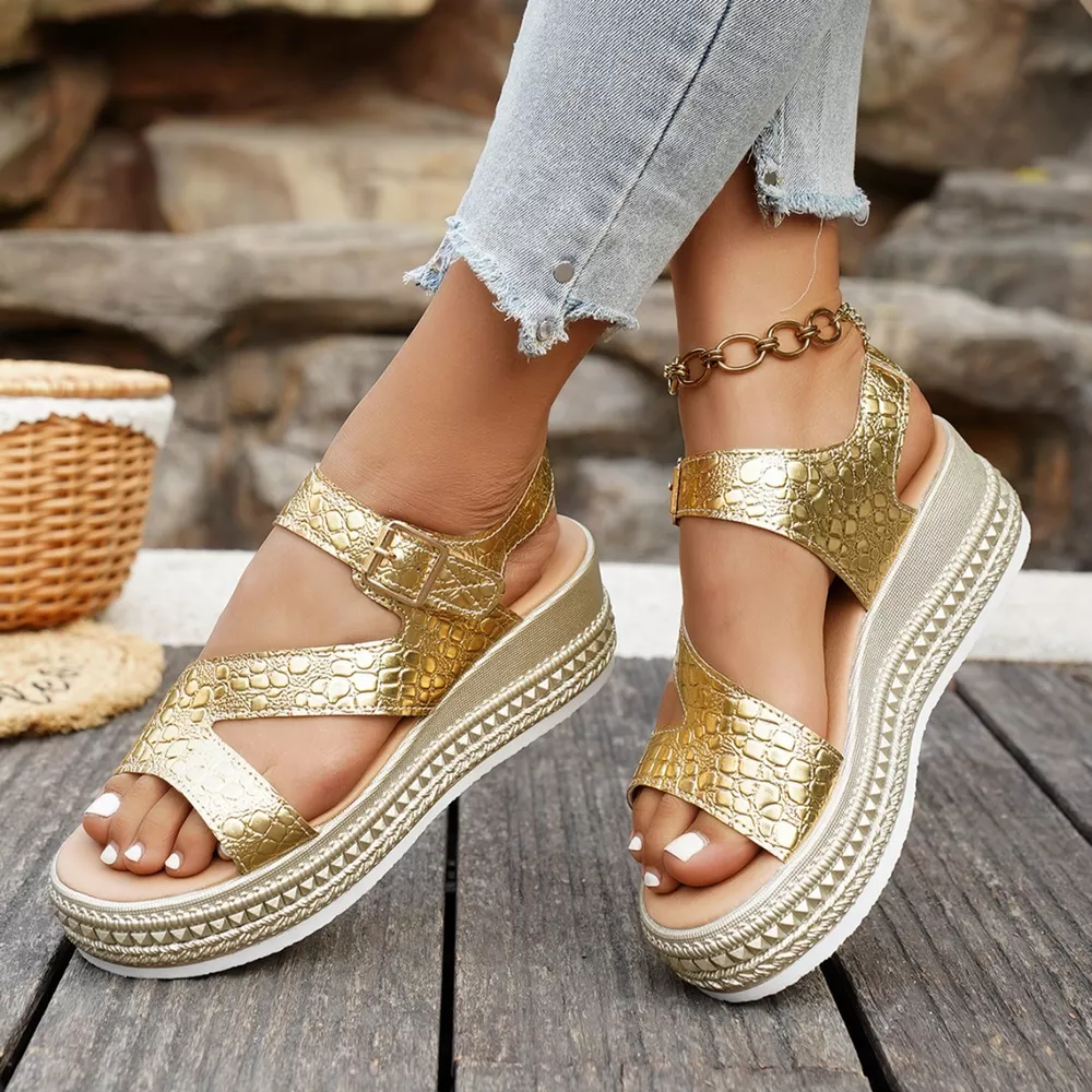 Open Toe Platform Sandals, image 10