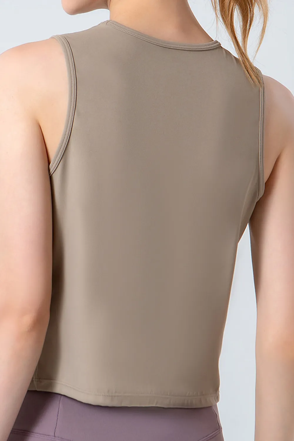 Round Neck Active Tank, image 9