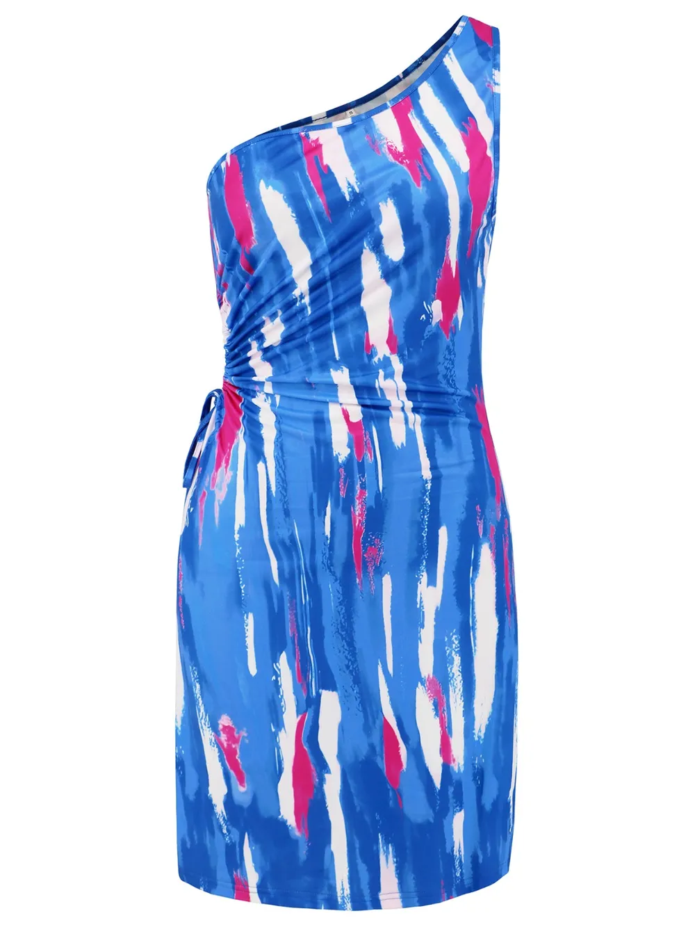 Cutout Printed Sleeveless Mini Dress, image 9