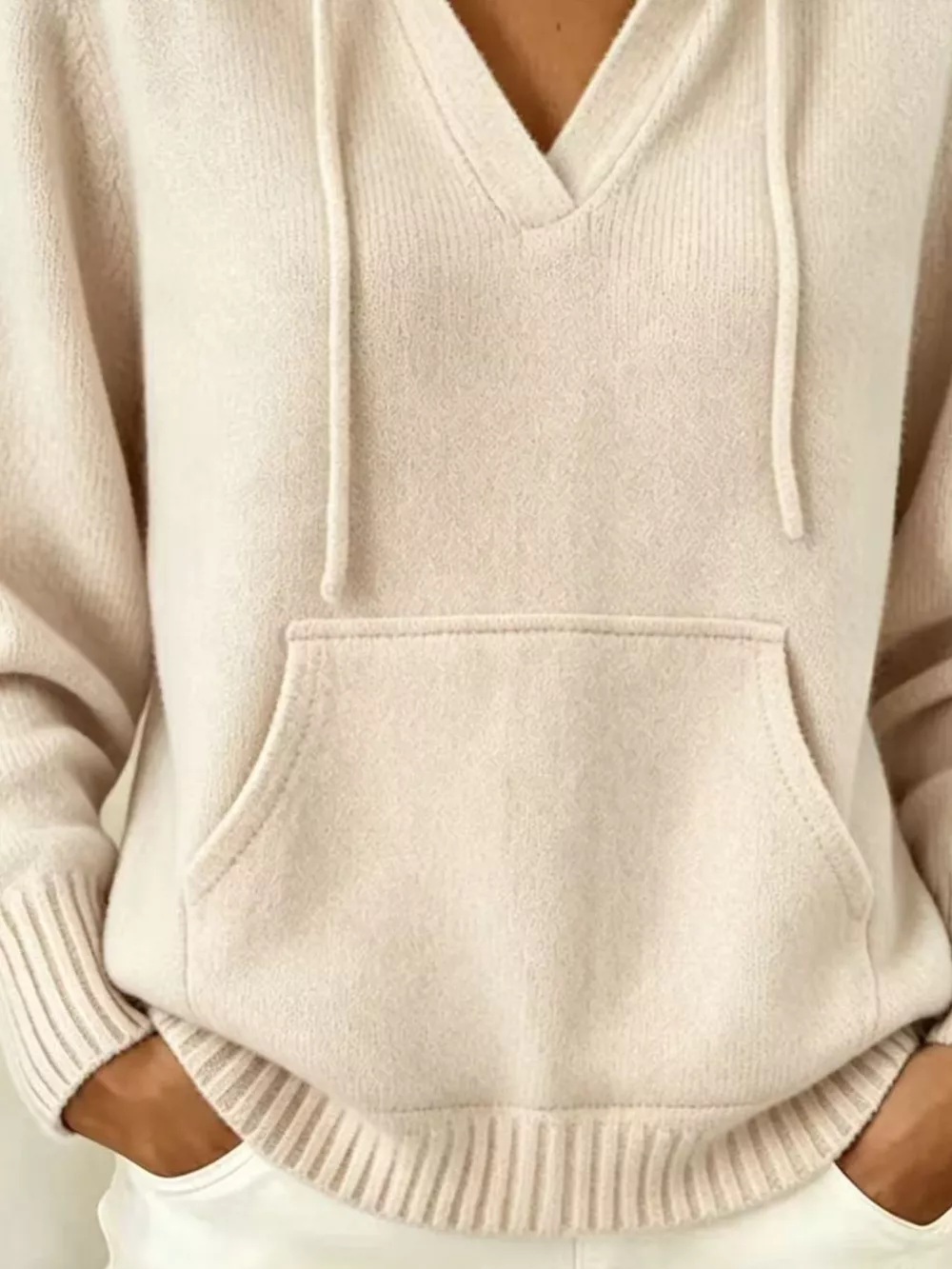 Kangaroo Pocket Hooded Sweater, image 2