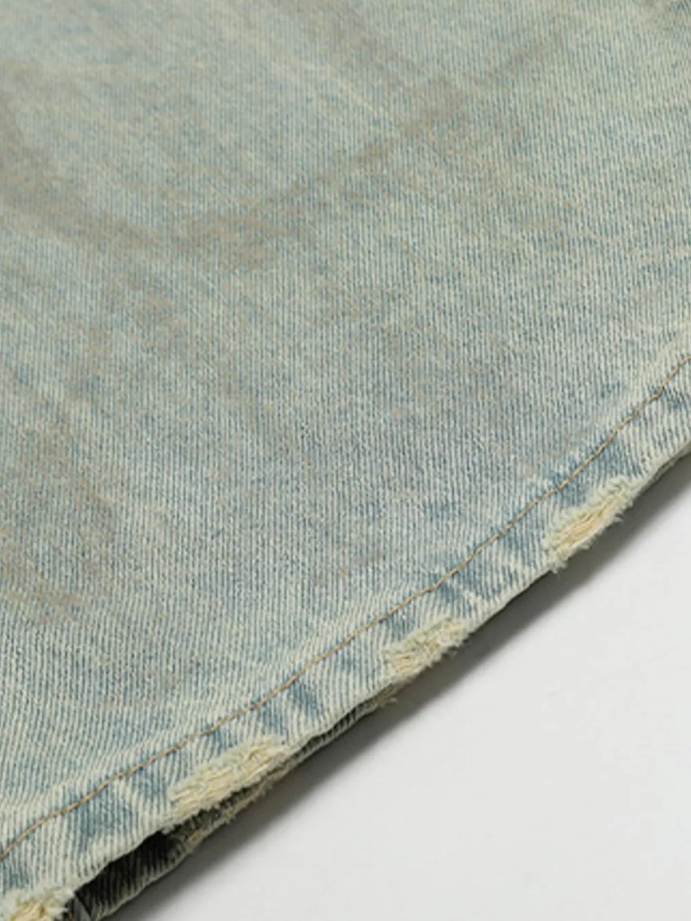 Men's Vintage Washed Wide Leg Jeans, image 5