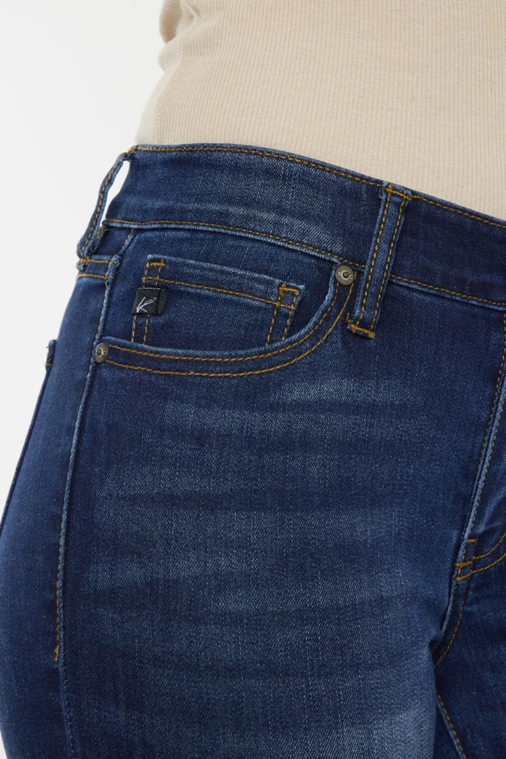 Mid Rise Gradient Skinny Jeans, image 8
