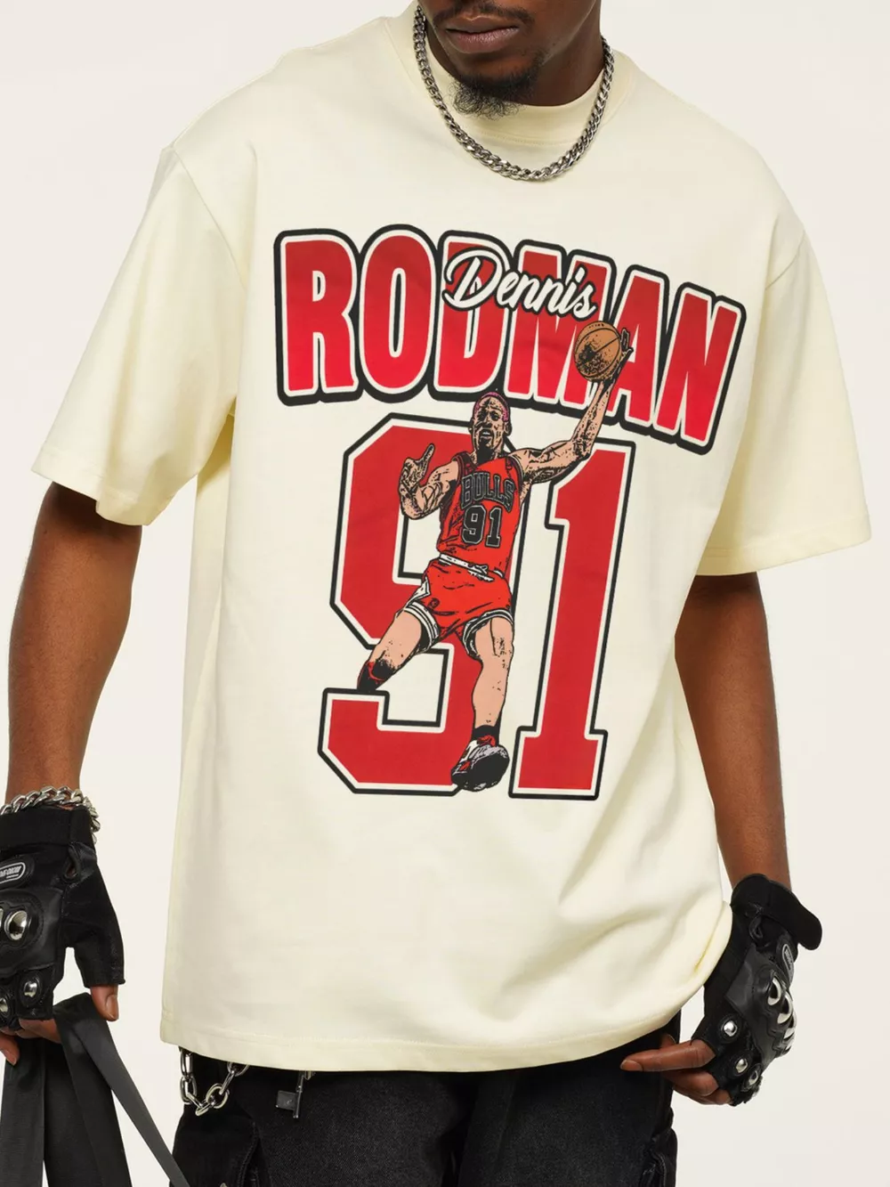 Men's Graphic Vintage Wash T-Shirt, image 3