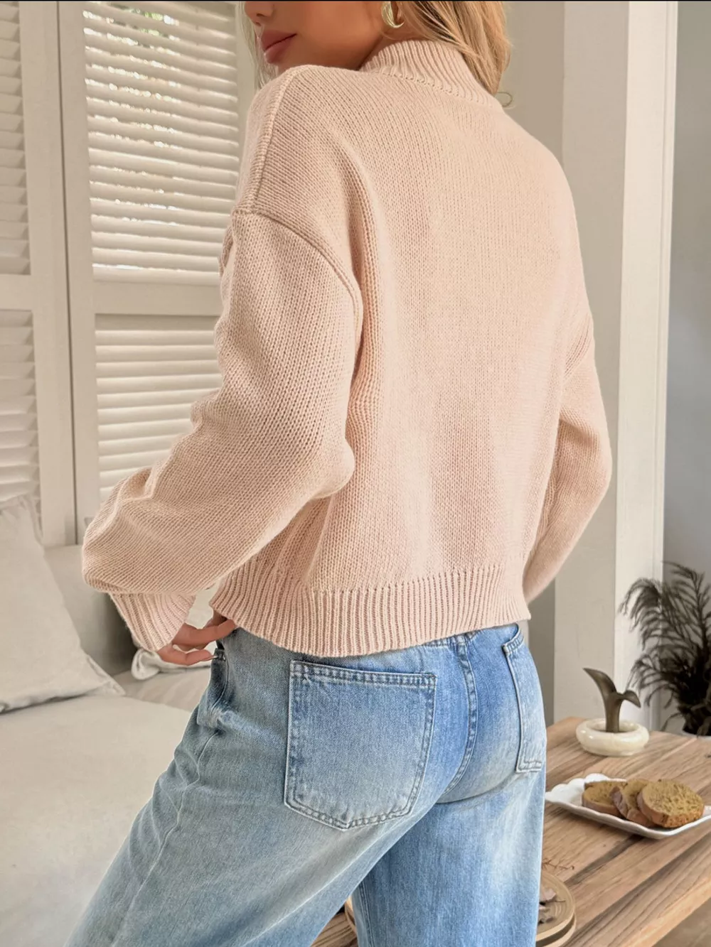 Button-Down Knit Cardigan, image 8