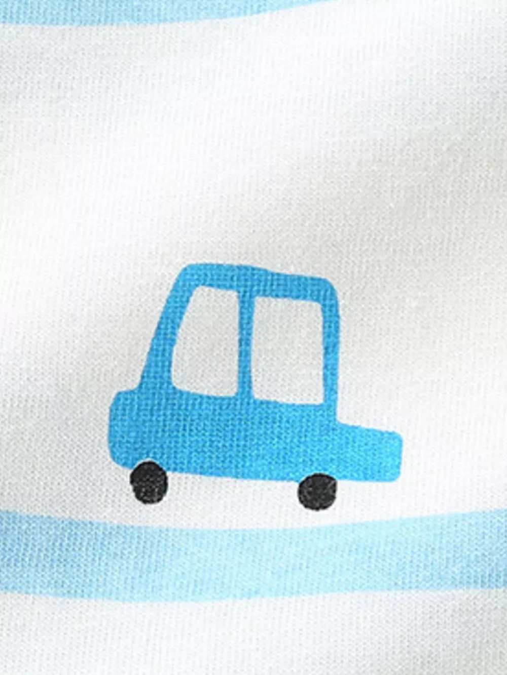 Children's Cartoon Vehicle Print Sleeveless Top & Shorts Set, image 4