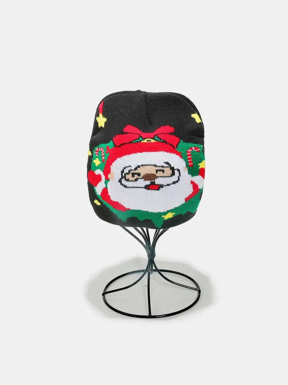 Christmas Pattern Knit Hat, image 8