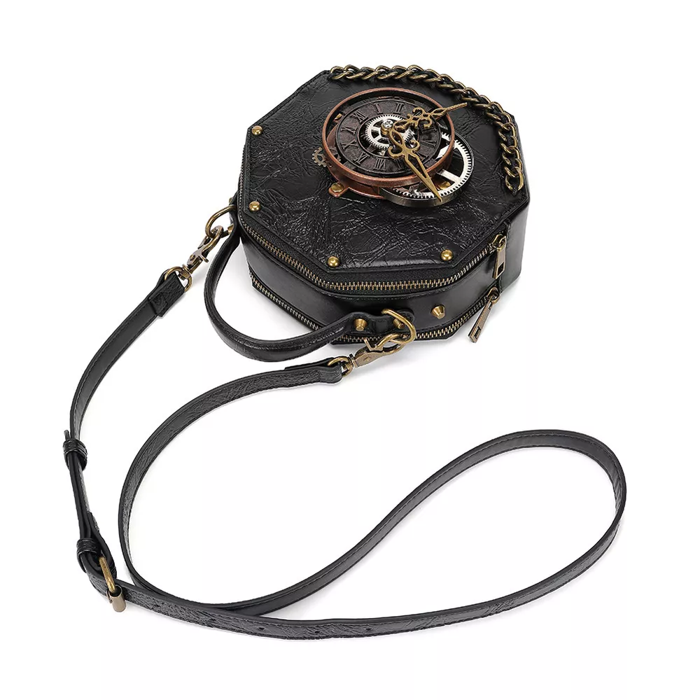 Steampunk Clockwork Crossbody Bag, image 2