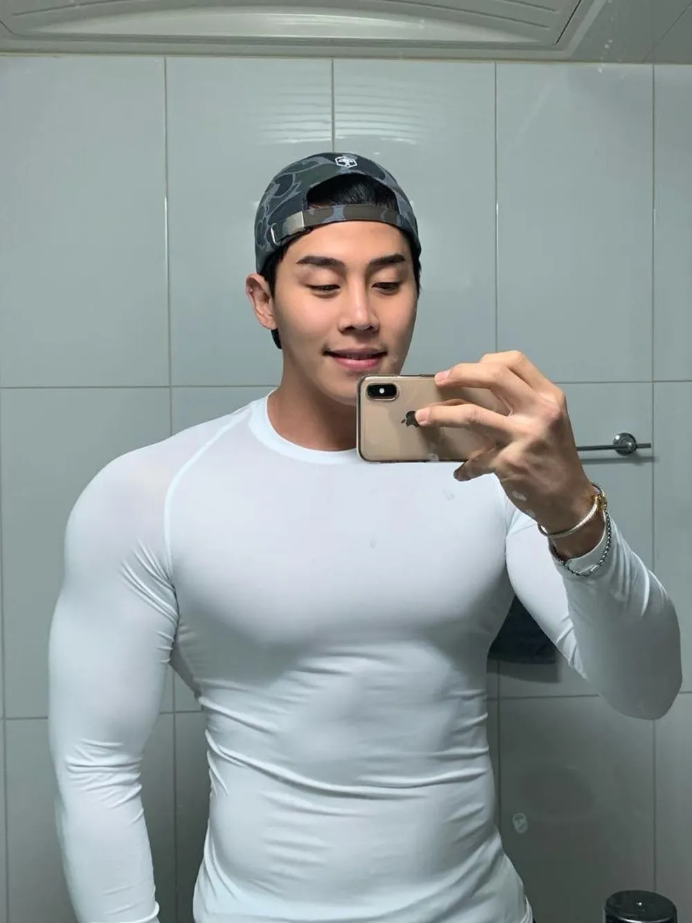 Men's Plus Size Round Neck Breathable T-Shirt, image 6