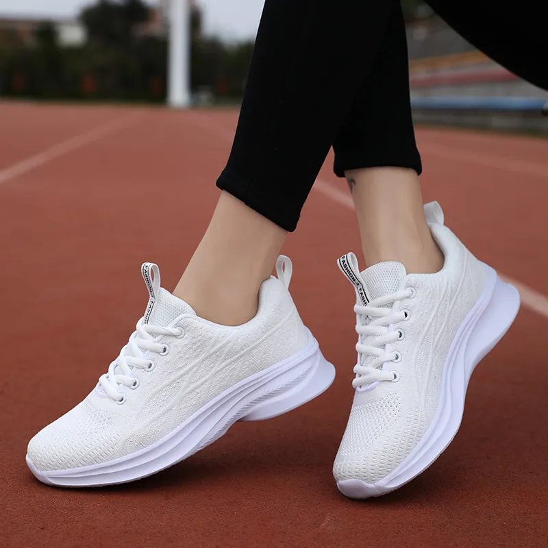 Breathable Mesh Lace Up Athletic, image 6