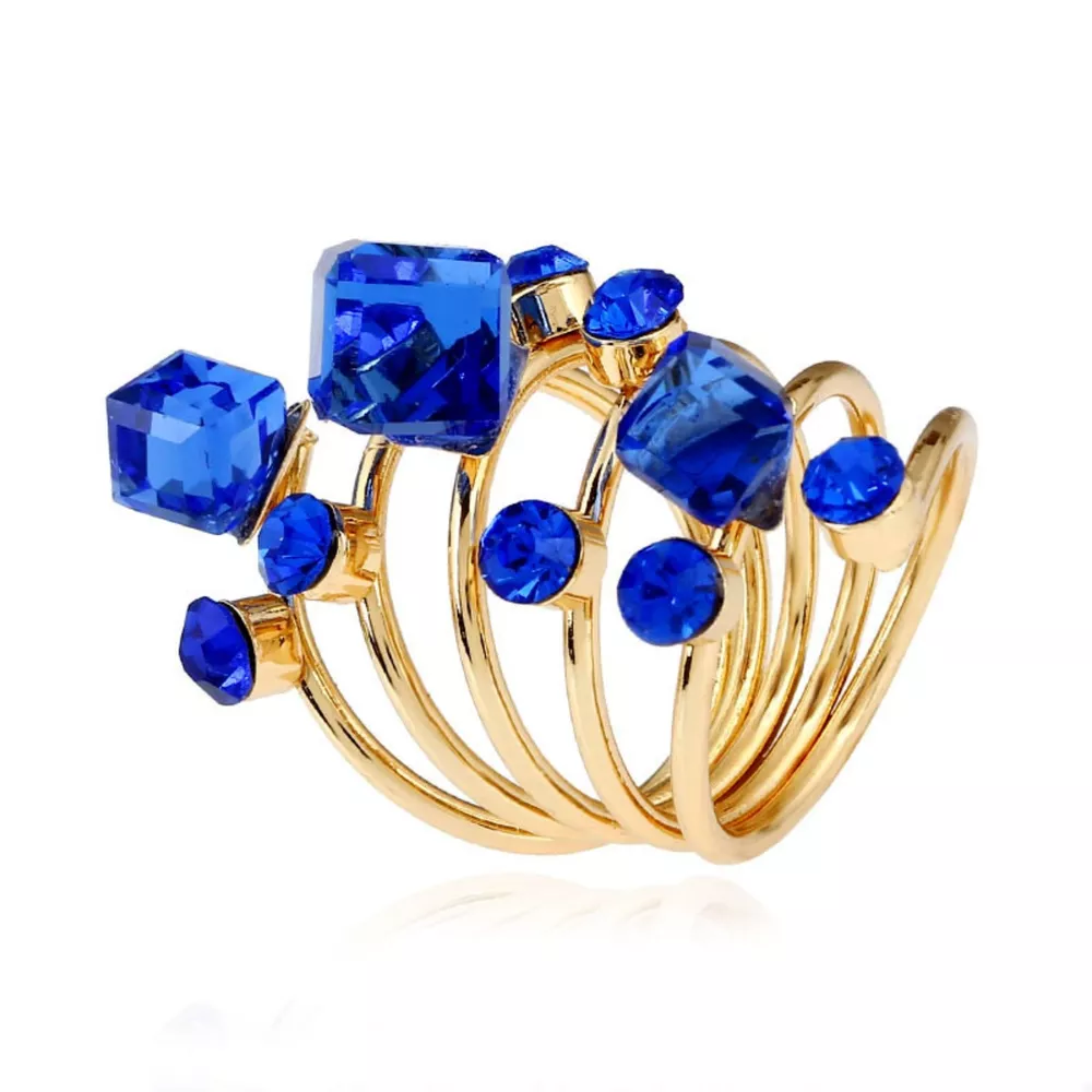 18K Gold-Plated Multi-Layered Ring, image 6