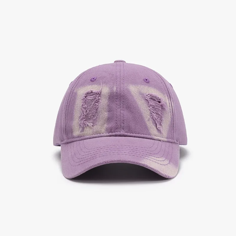 Distressed Cotton Baseball Cap, image 8