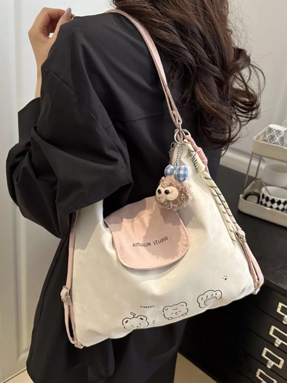 Cute Cartoon Shoulder Bag, image 6