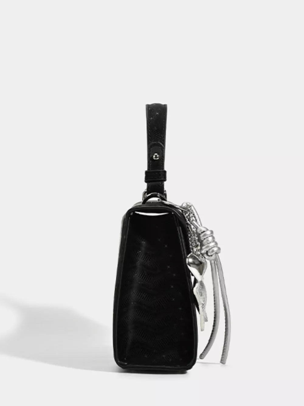Buckle Leather Handbag, image 3