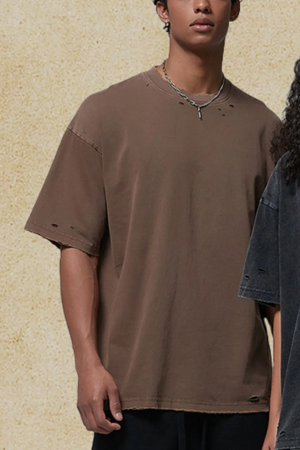 Men's Round Neck Half Sleeve T-Shirt, image 3