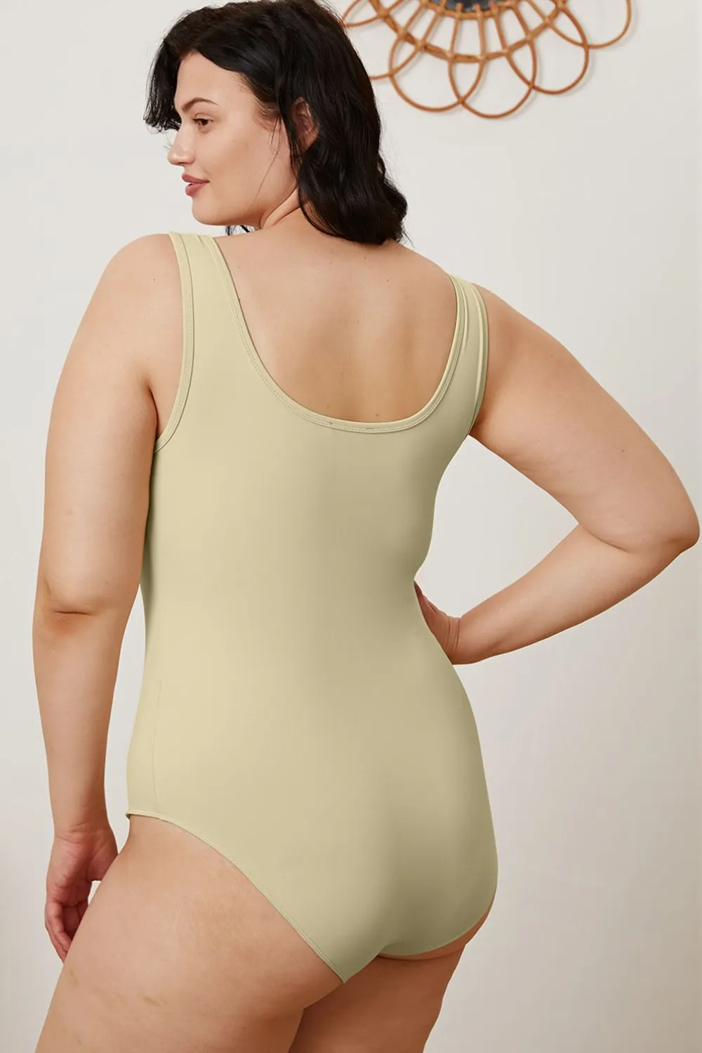 Full Size Square Neck Sleeveless Bodysuit, image 10