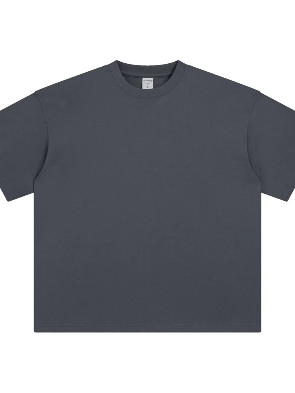 Men's Oversized Casual Round Neck T-Shirt, image 8