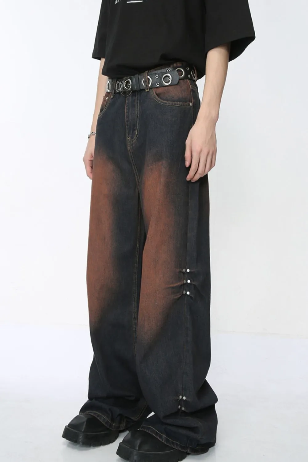 Wide Leg Jeans with Pockets, image 2