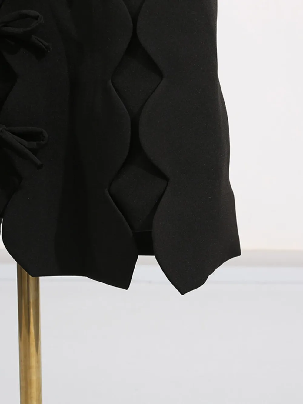 Long Sleeve Bow Front Midi Dress, image 15