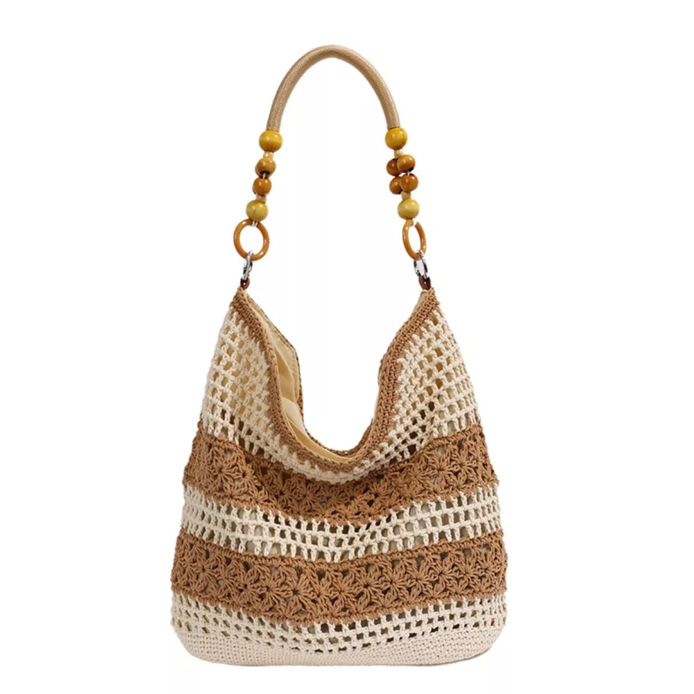 Crochet Knit Shoulder Bag, image 11