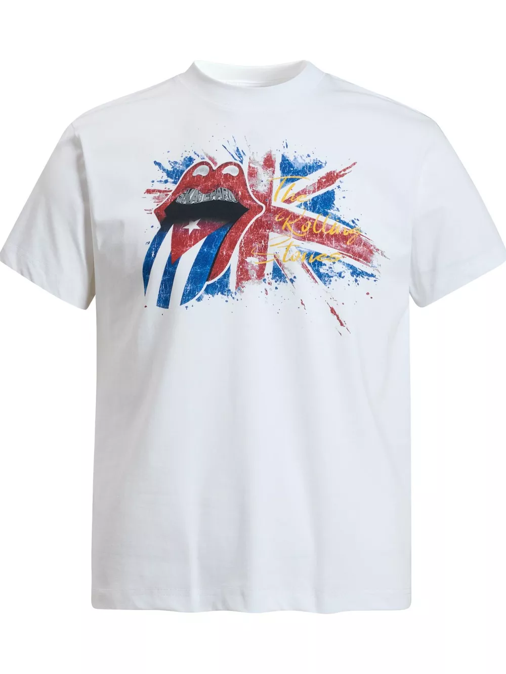 Men's The Rolling Stones Tongue Graphic T-Shirt, image 4