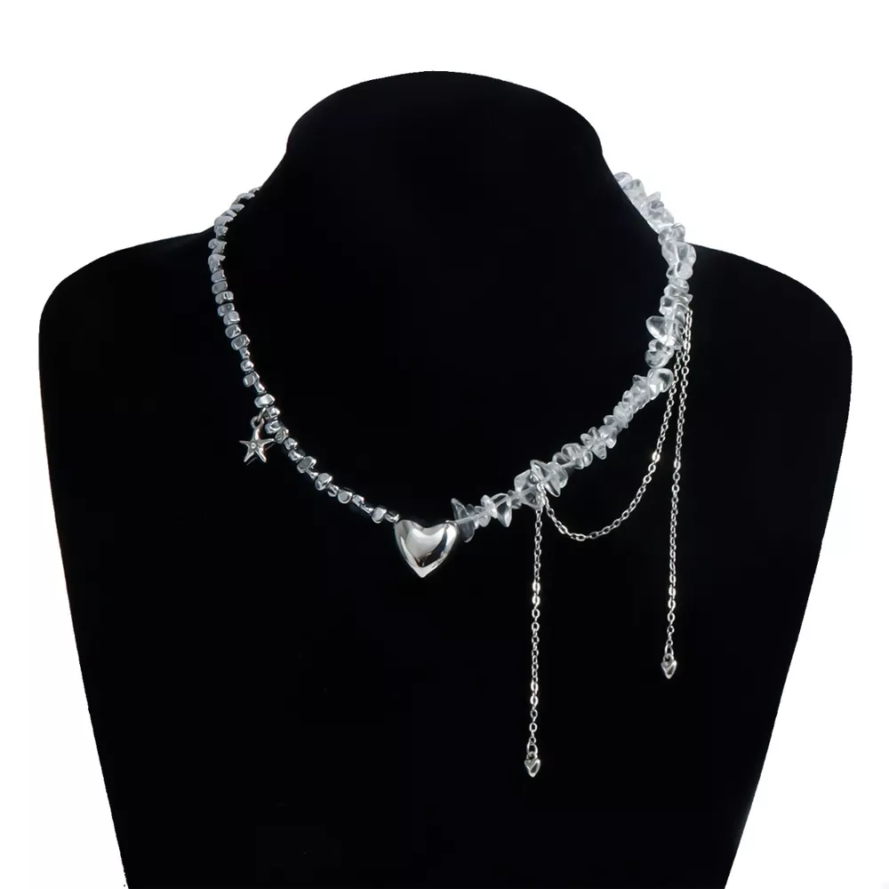 Silver-Plated Minimalist Heart Necklace, image 8