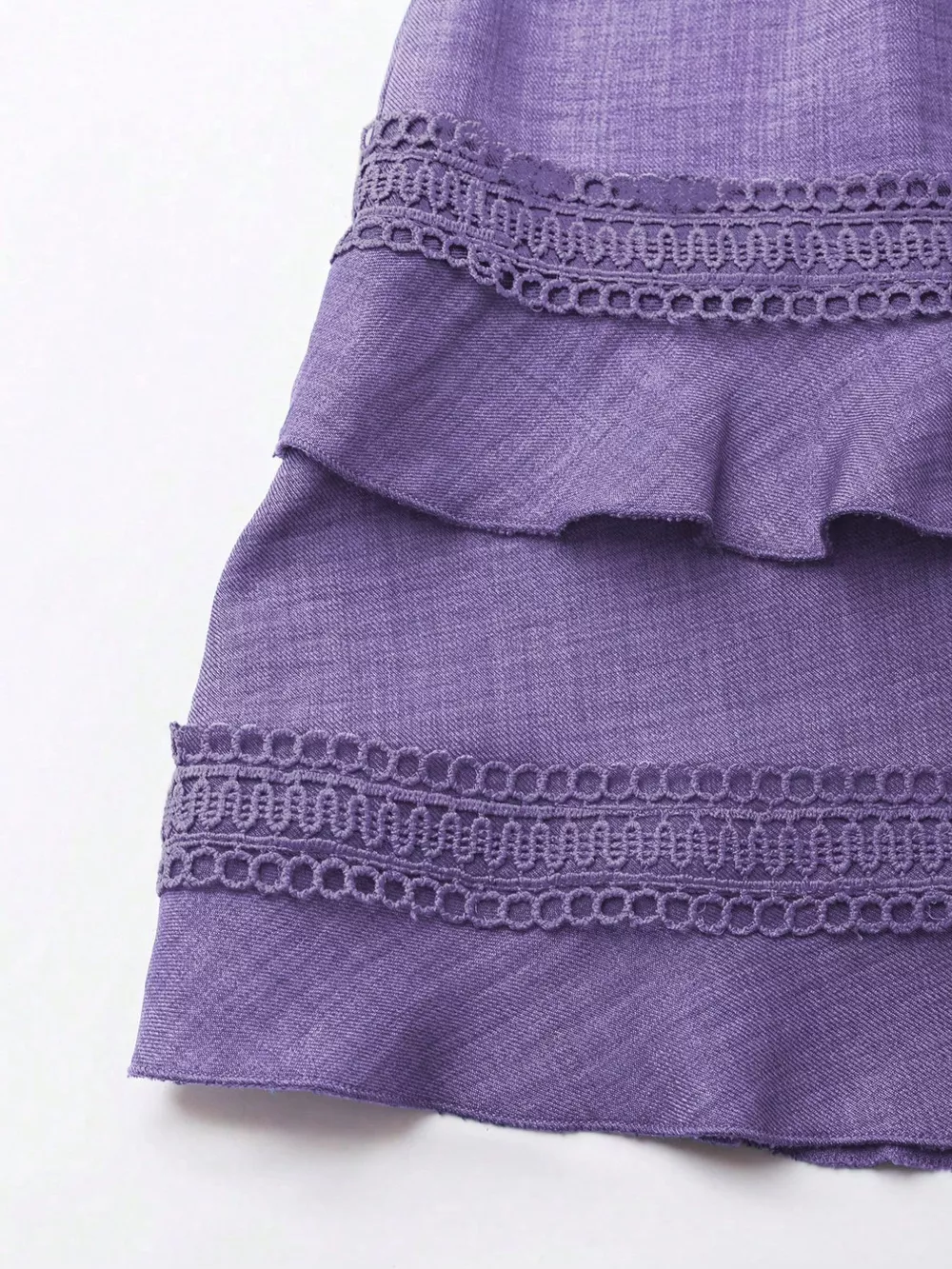 Lace Detail V-Neck Mini Dress, image 28