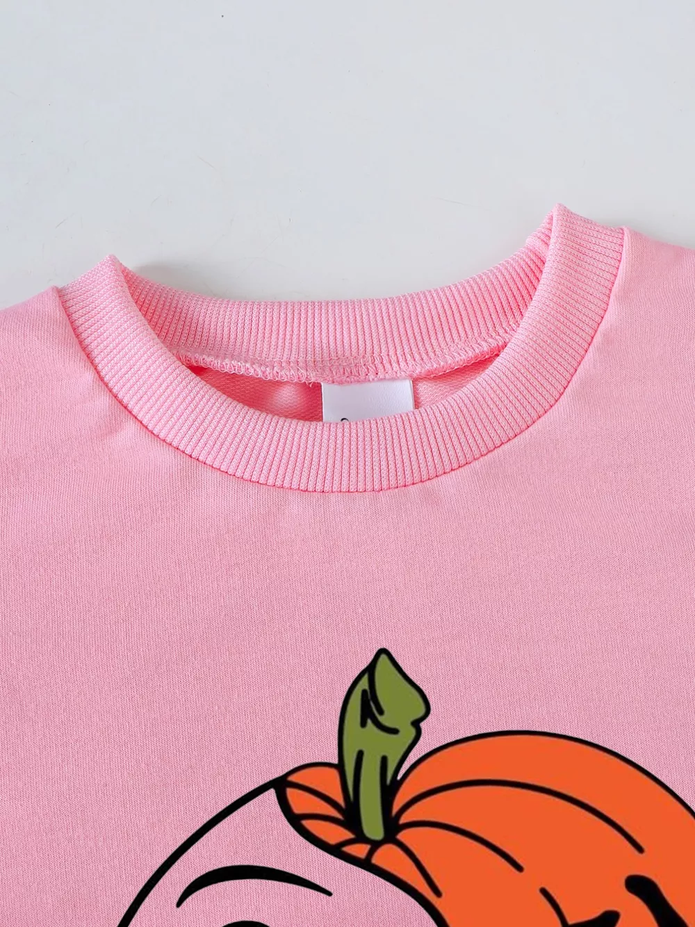 Children's Halloween Graphic Sweatshirt and Flare Pants Set, image 3
