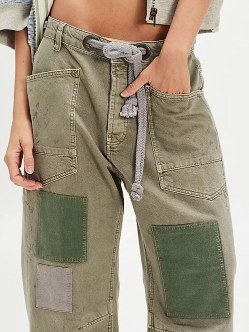 Washed Relaxed Fit Jeans, image 12