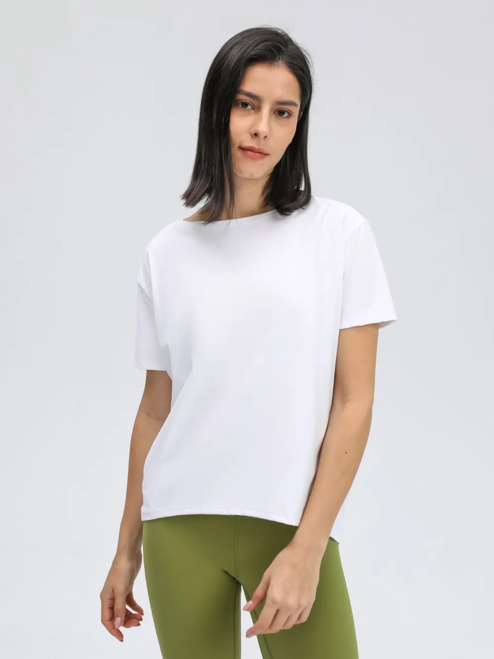Round Neck Short Sleeve Active T-Shirt, image 17