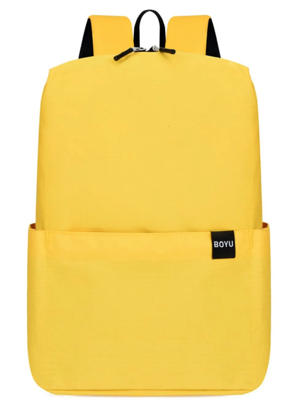 Solid Color Nylon Backpack Bag, image 6