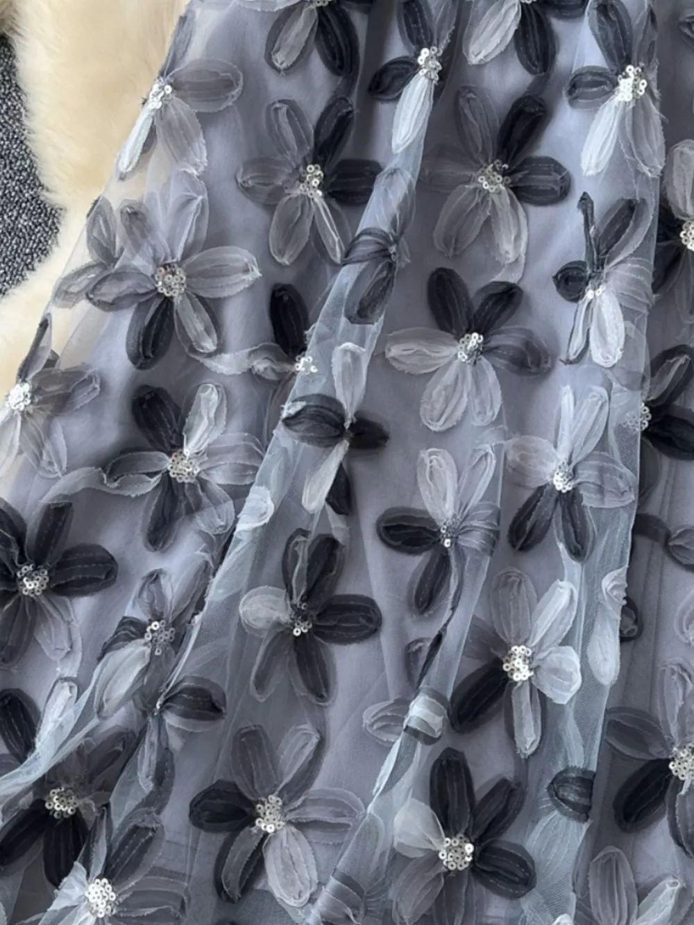 Floral Mesh Skirt, image 19