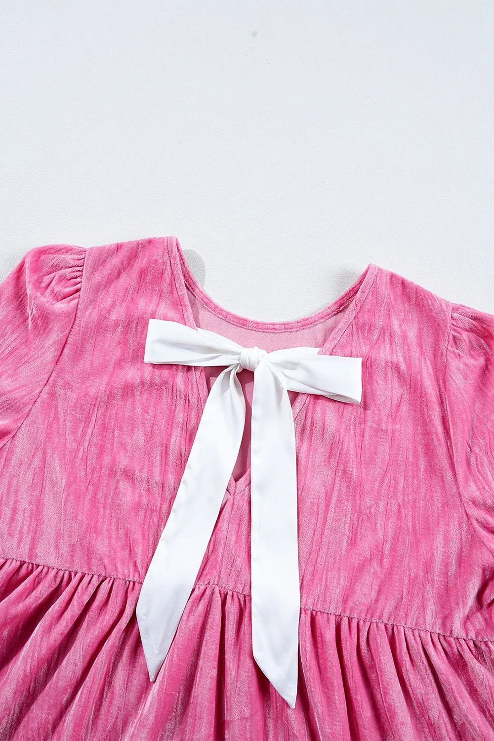 Tiered Flounce Sleeve Mini Dress, image 8