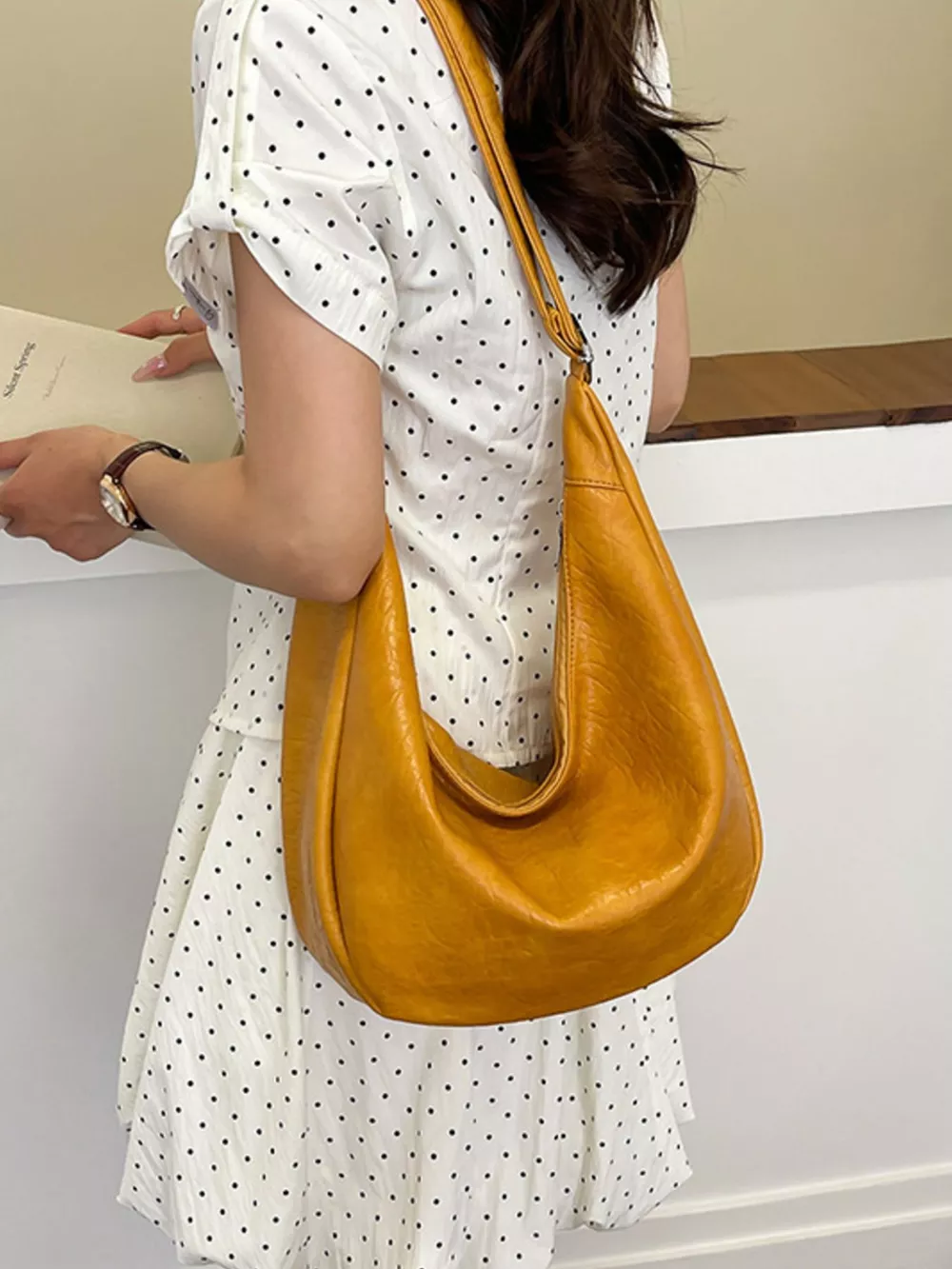 PU Leather Crossbody Bag, image 7