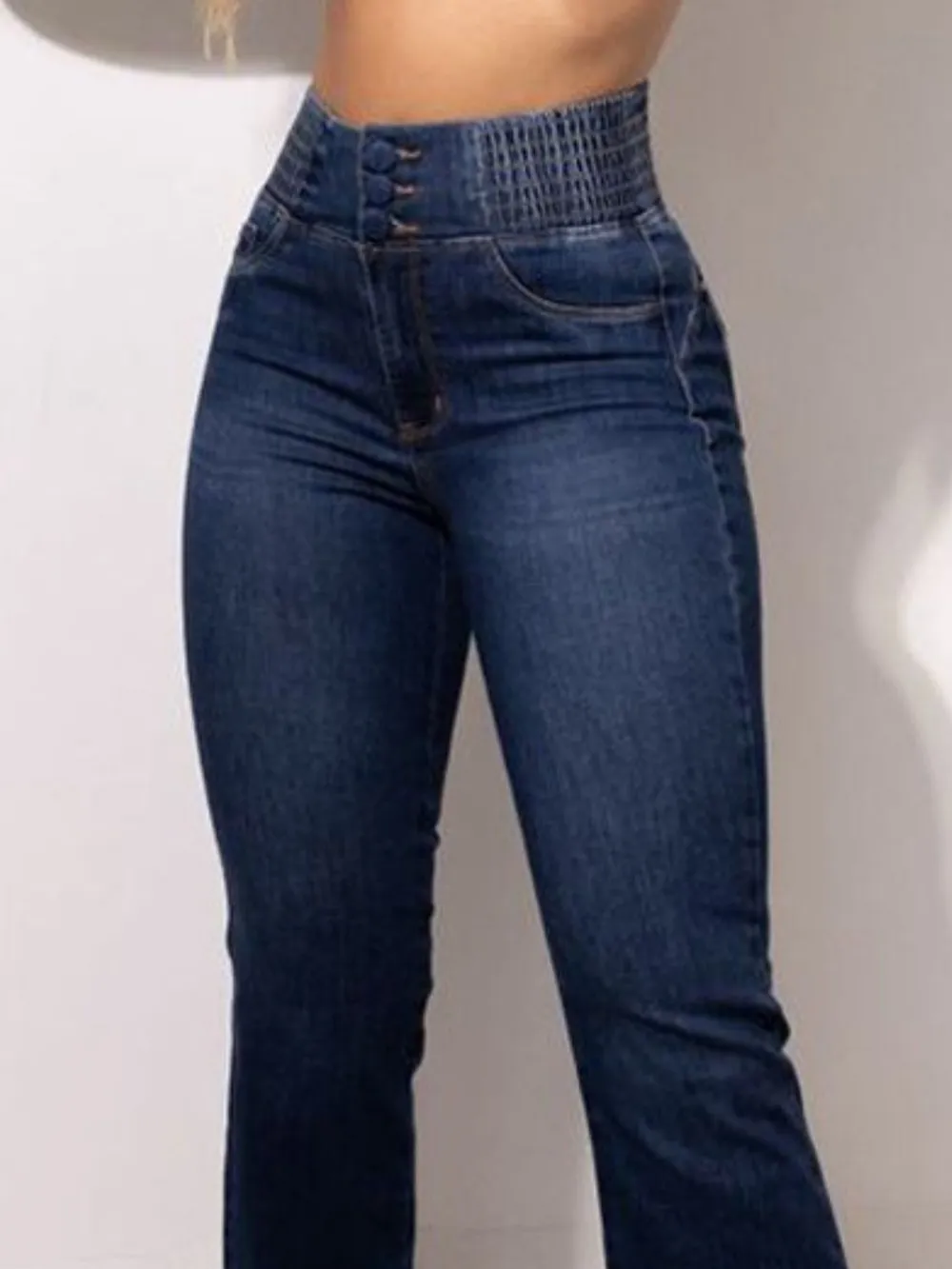 High Rise Bootcut Jeans, image 7