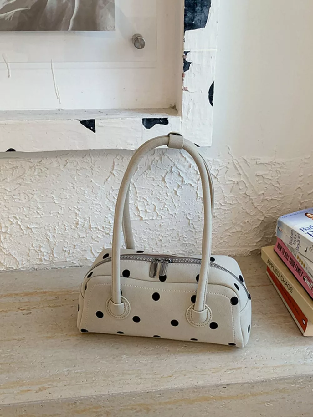 Polka Dot Shoulder Bag, image 4