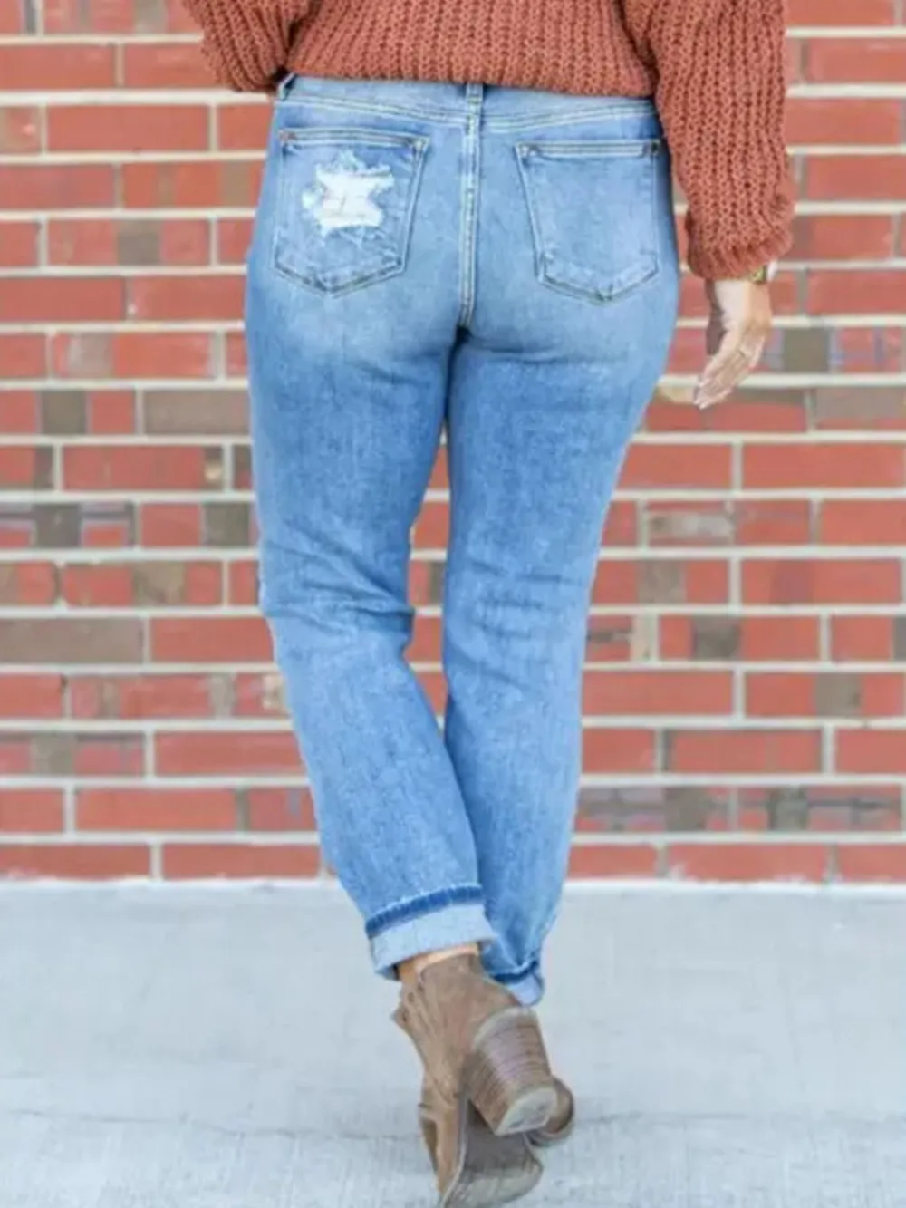 Distressed Skinny Jeans, image 4