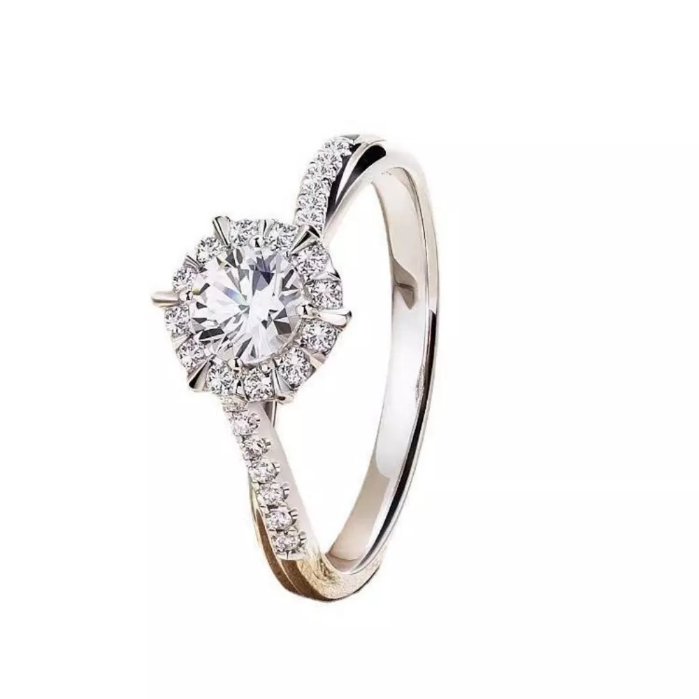 Moissanite 925 Sterling Silver Ring, image 3