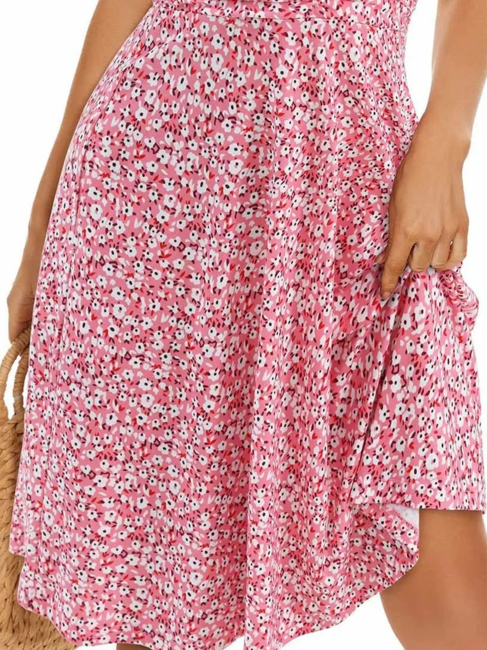 Printed Halter Neck Dress, image 12