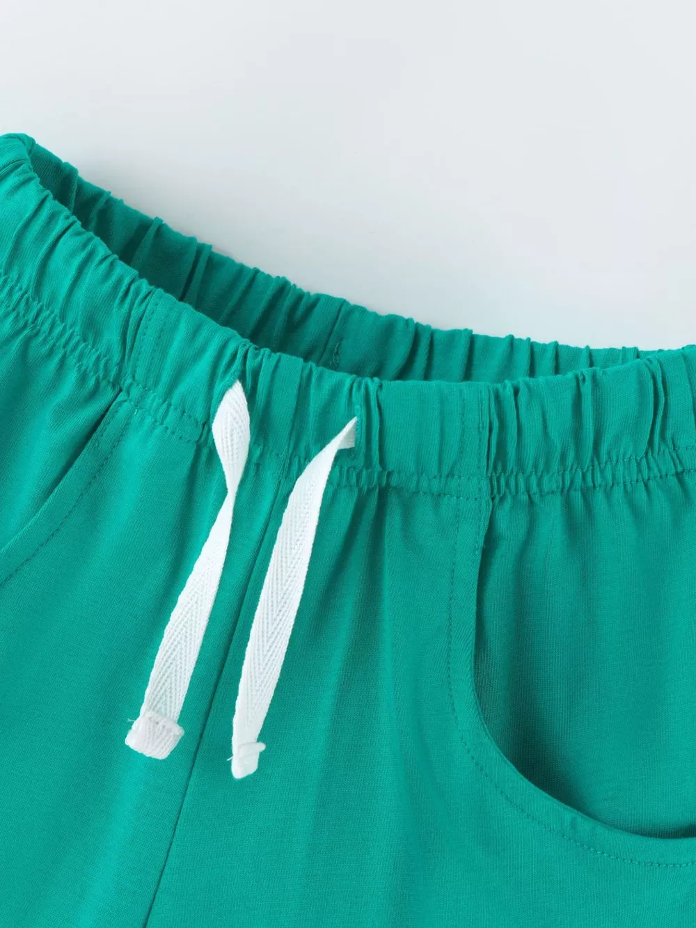 Children's Animal Race Round Neck Tee and Shorts Set, image 5