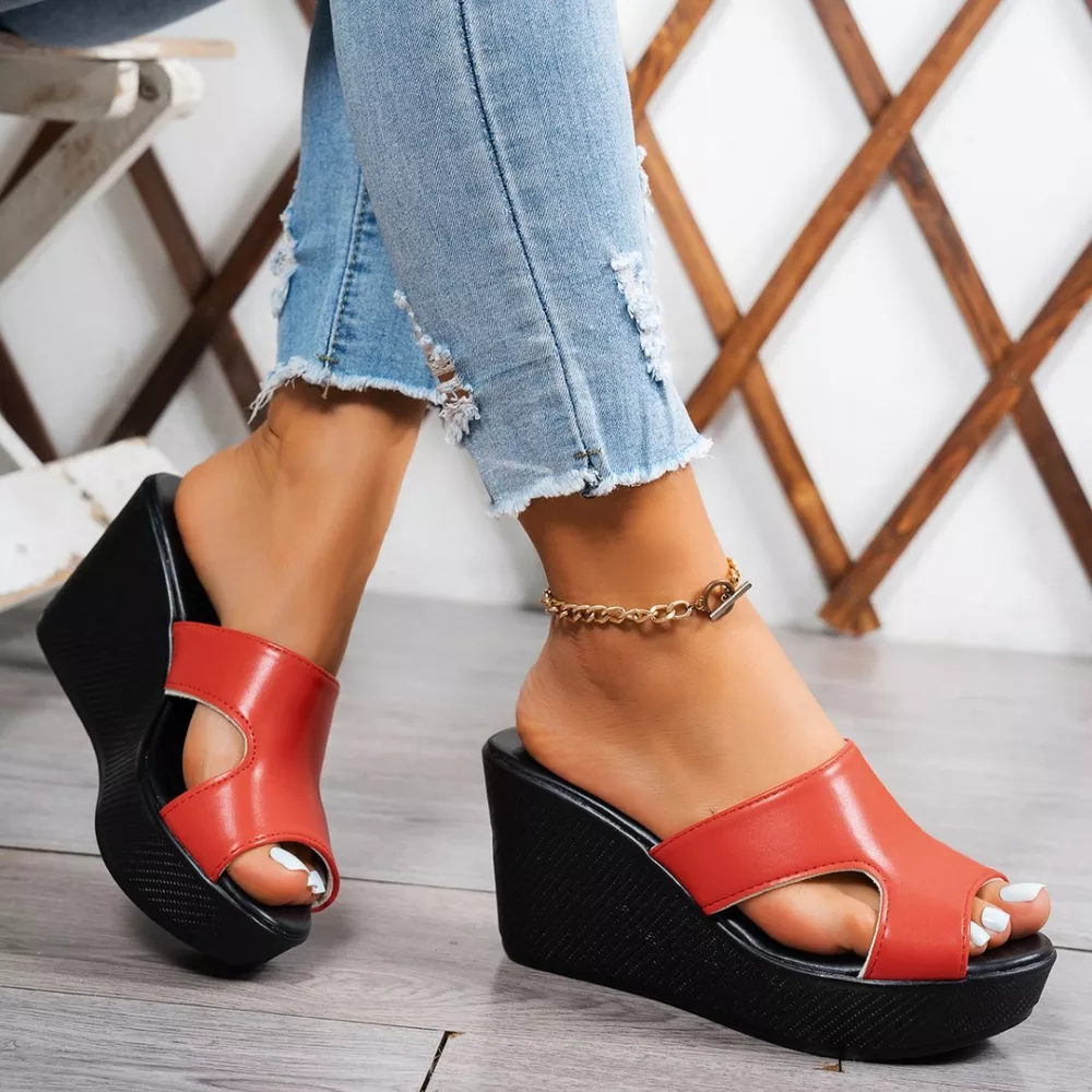 Open Toe Wedge Sandals, image 8