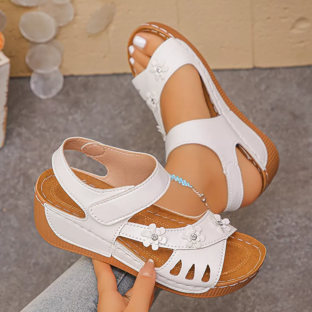Open Toe Wedge Sandals, image 11