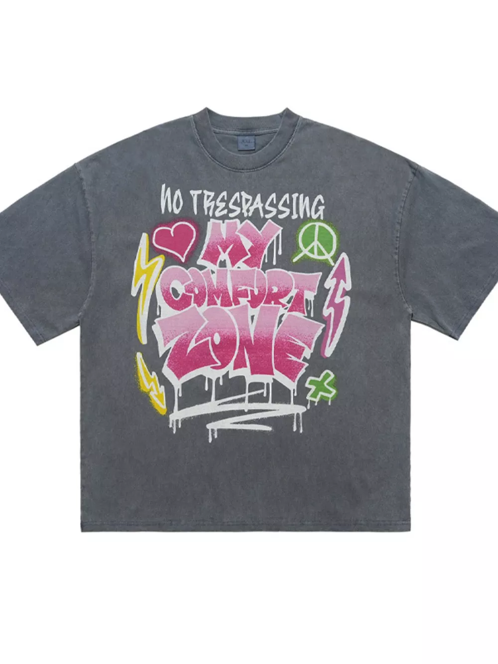 Men's Graphic Round Neck Half Sleeve T-Shirt, image 3