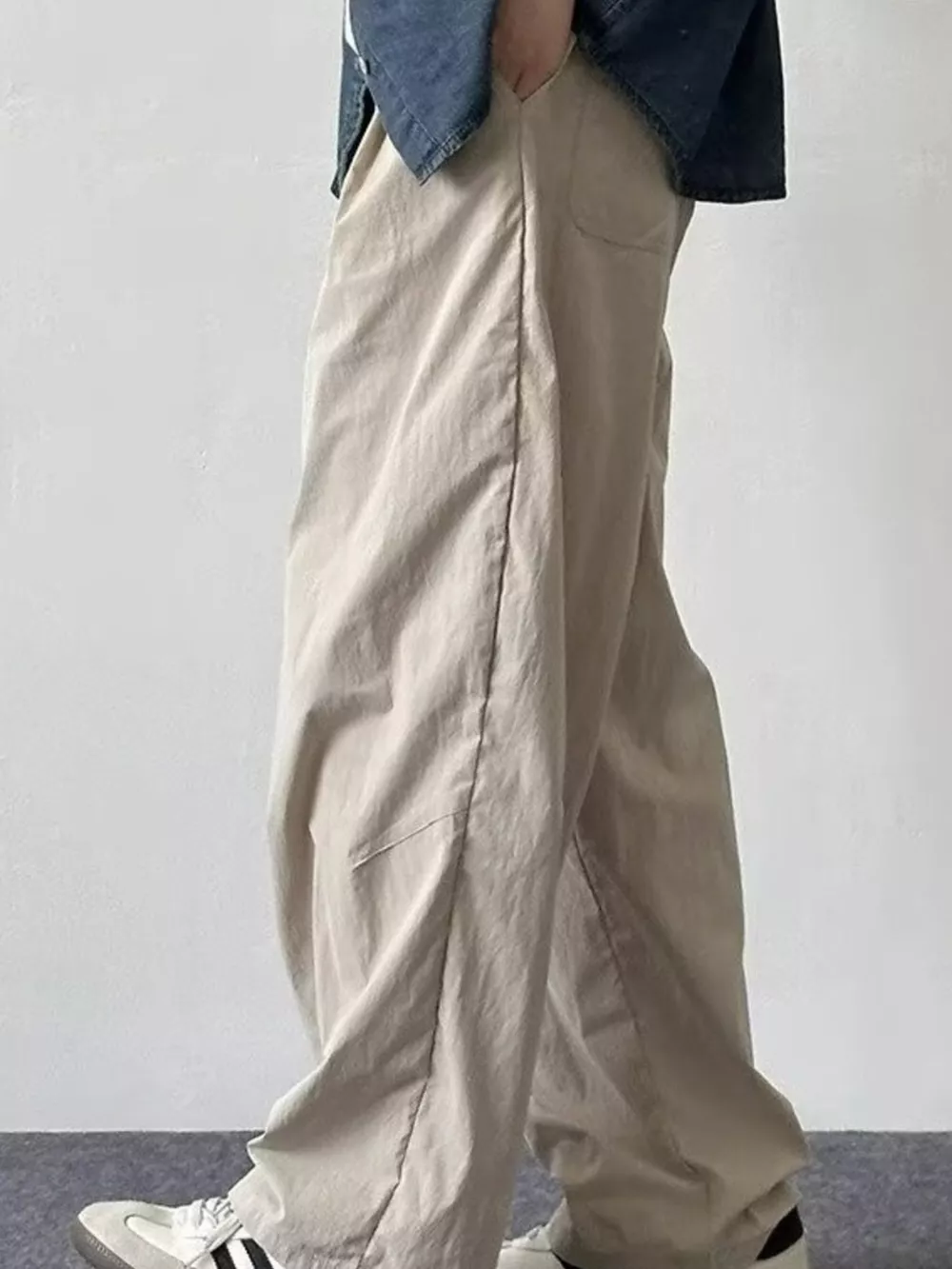 Men's Plus Size Loose Fit Casual Pants, image 4