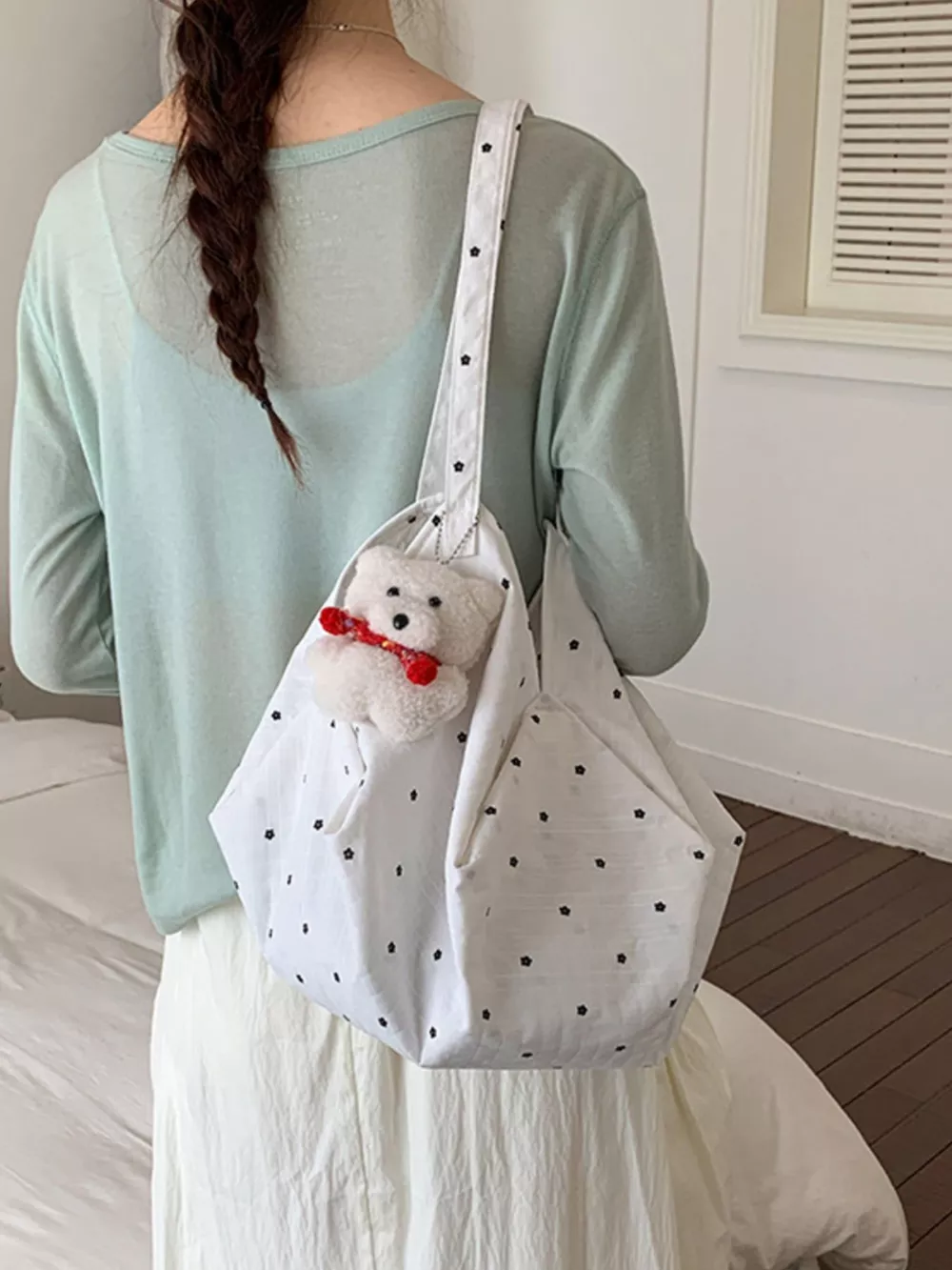 Polka Dot Shoulder Bag, image 4
