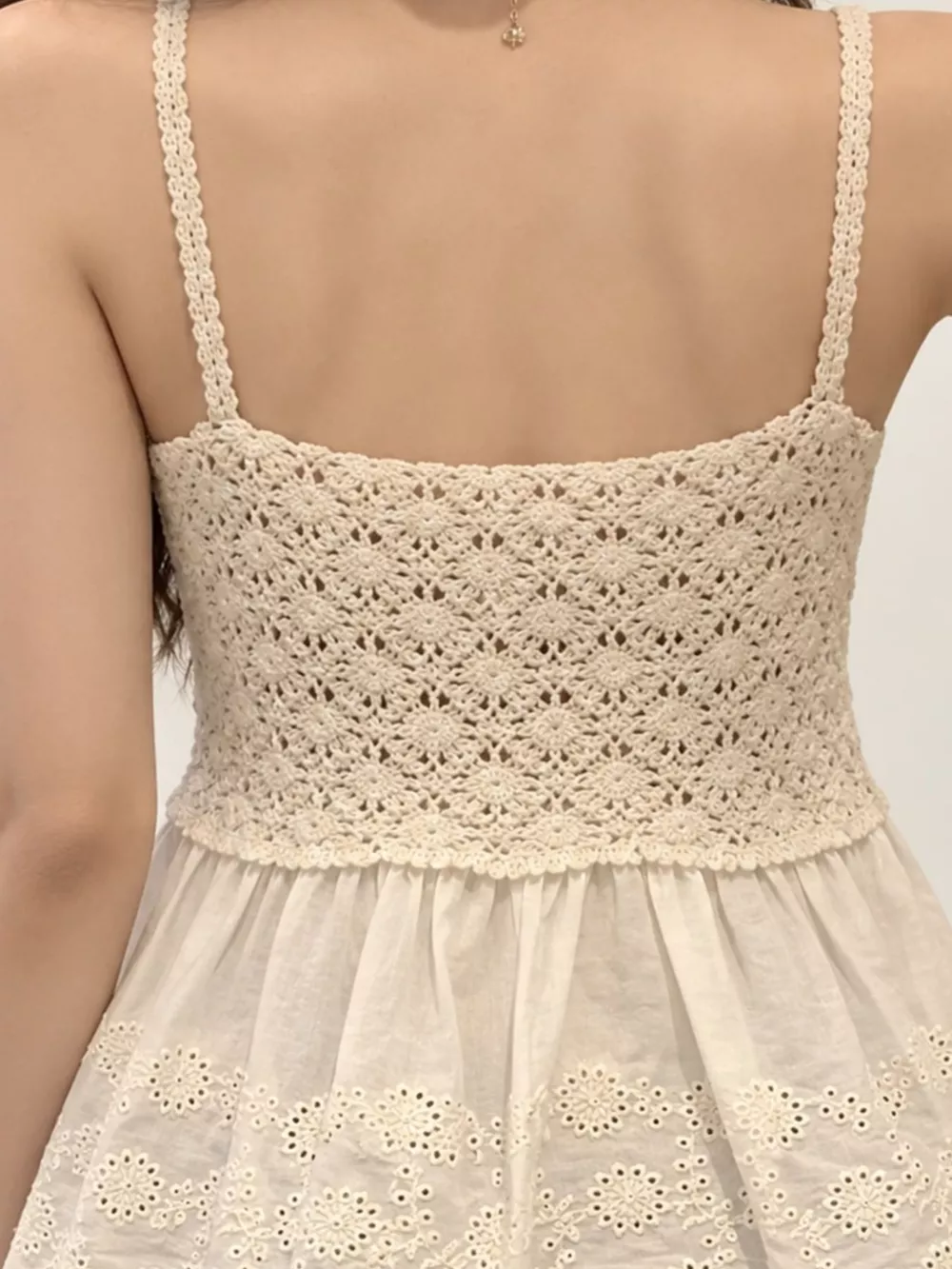 Crochet Lace Cami, image 8