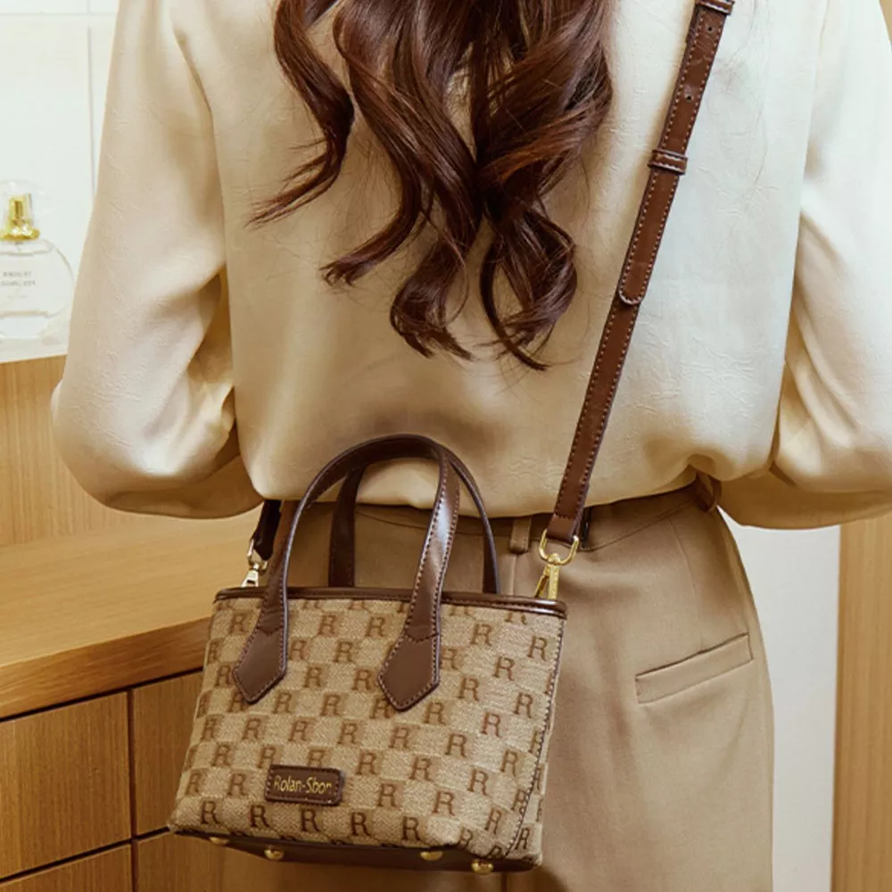 Vintage Monogram Crossbody Bag, image 8