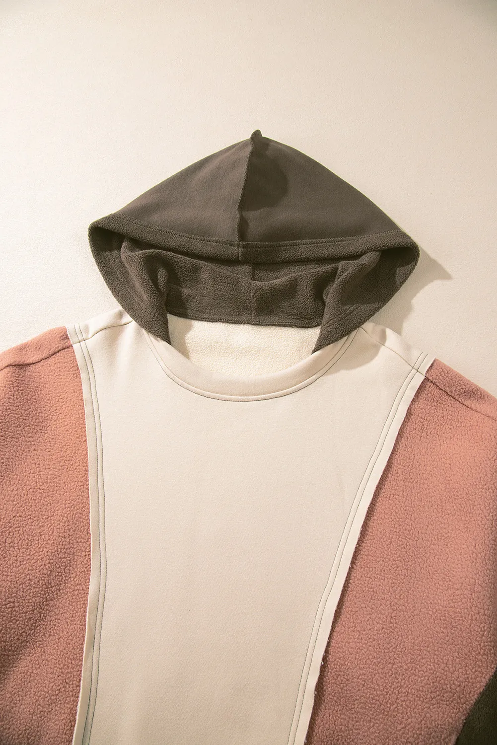 Color Block Long Sleeve Hoodie, image 4