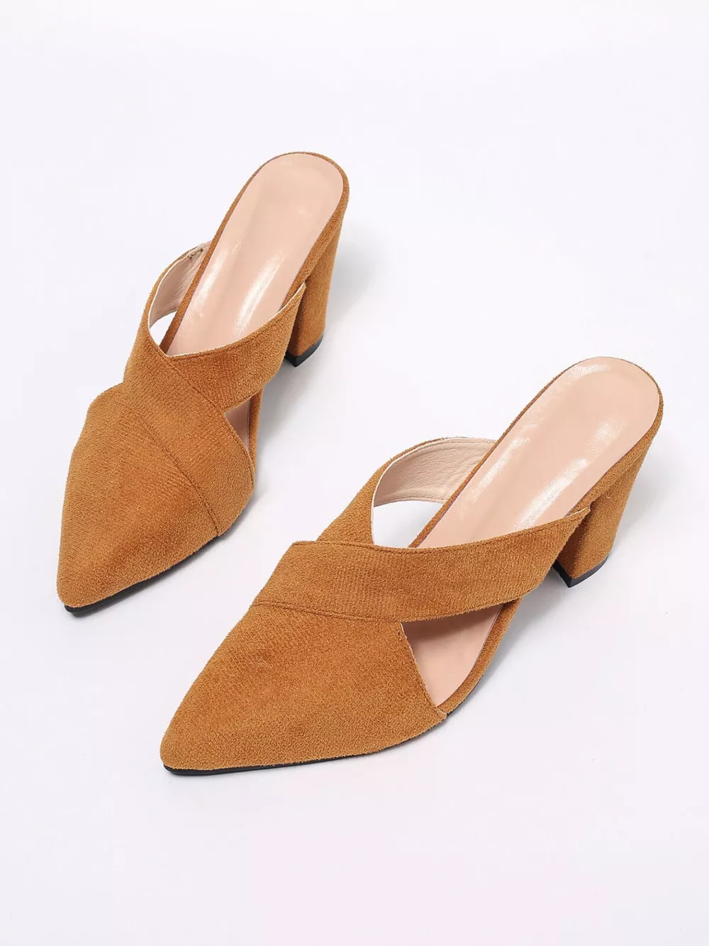 Point Toe Block Heels Sandals, image 5