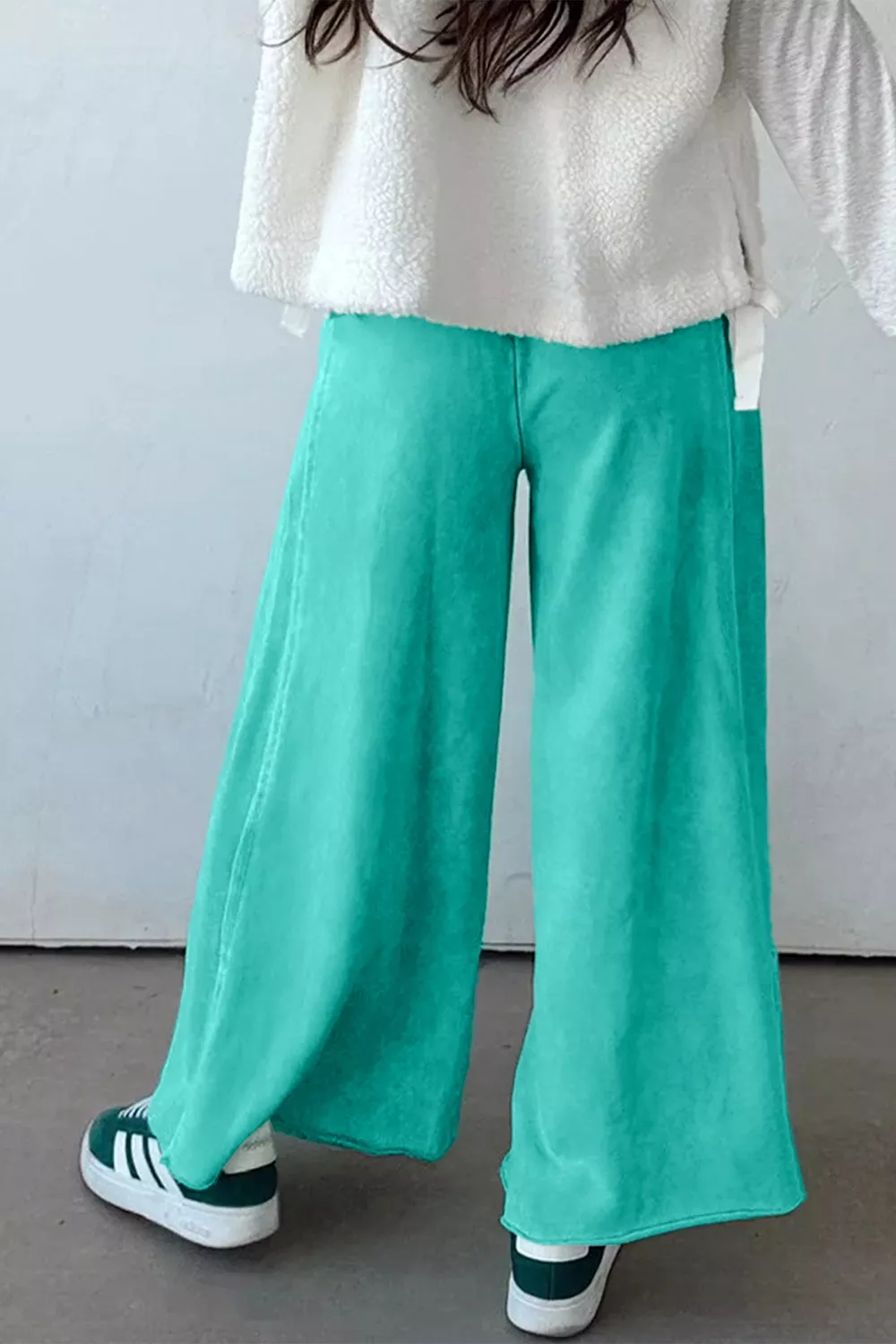 High-Waisted Wide-Leg Pants, image 3